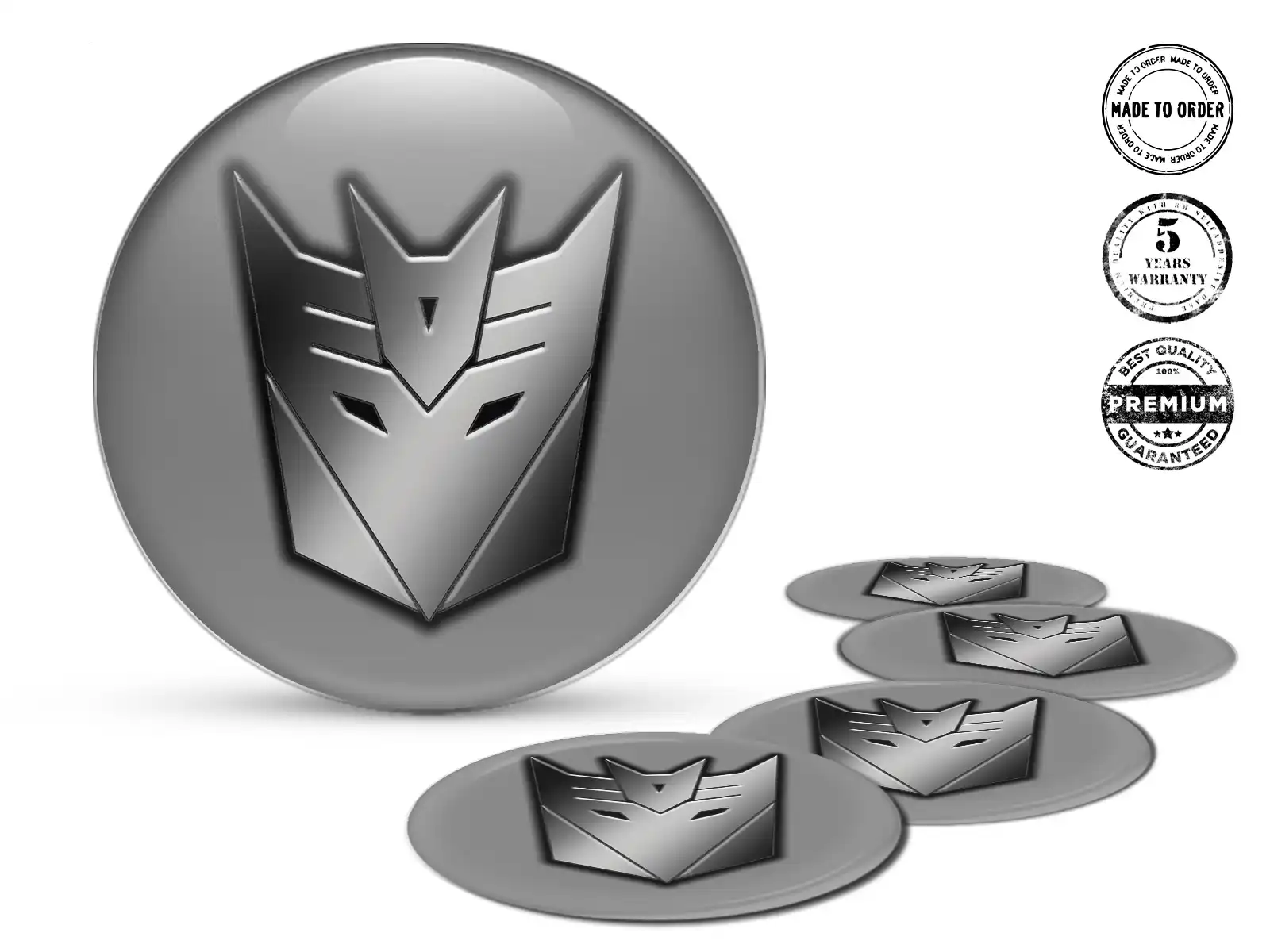 Domed Stickers 3D Quantum Racing Horizon